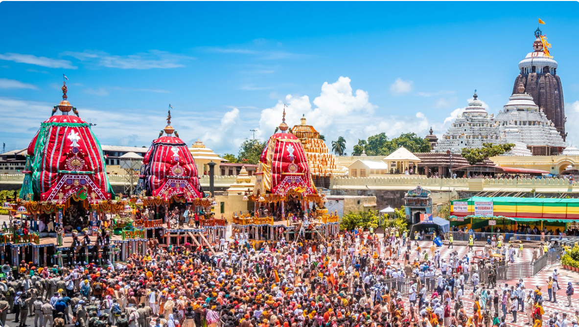 Ratha Yatra in Jagannath Puri (India)